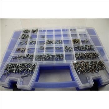 Akro Mils Parts Organizer Storage Case With Parts