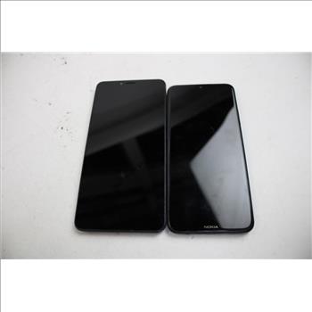 Alcatel, Nokia Cell Phone Lot, 2 Pieces, Sold For Parts