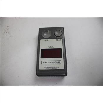 Alco-Sensor III Intoximeter Breathalyzers, 3 Pieces