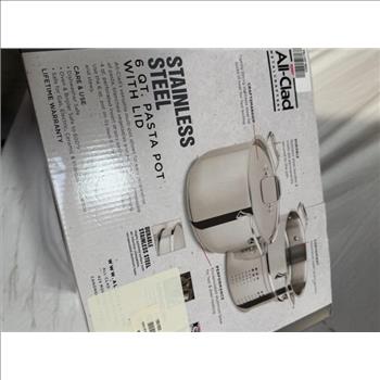 All-Clad Stainless Steel 6QT Pasta Pot With Lid