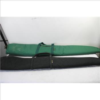 Allen Rifle Bags, Green, Black, And Camo, 3 Pieces