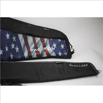Allen Soft Rifle Cases, Gun Holsters, Flashlight, 6 Pieces