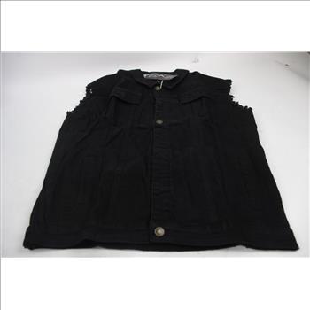 Alliance Fashion Denim Vest, Size L