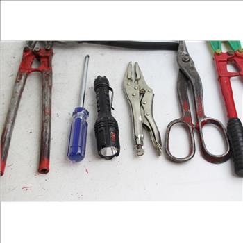 Allied Wrench Set, Bolt Cutter, Hammer, Multitools, Leatherman, Fuller:  25+items