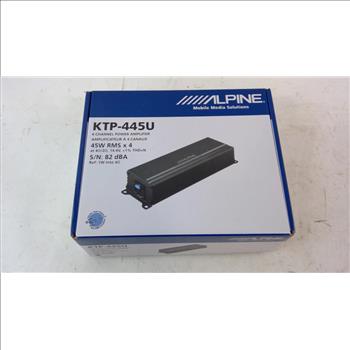 Alpine 4 Channel Power Amplifier