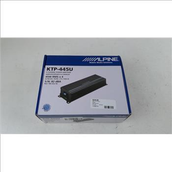 Alpine 4 Channel Power Amplifier