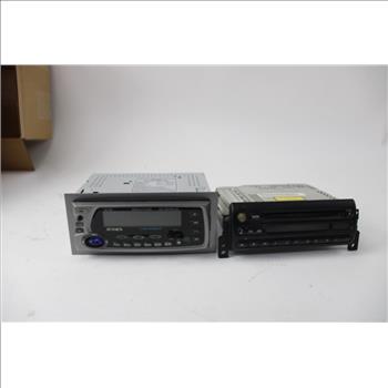 Alpine BMW Group, And Jensen Recoton Audio Corp Car Stereos, 2 Pieces