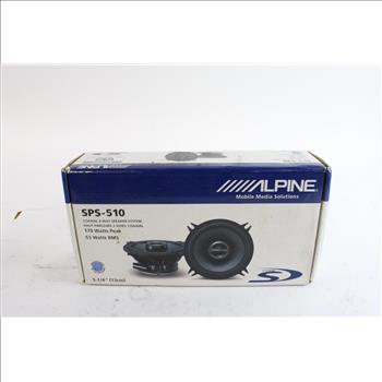 Alpine Coaxial 2-Way Speaker System