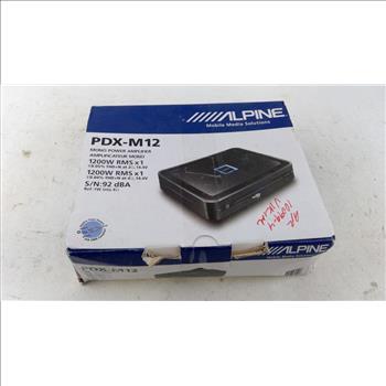 Alpine Mono Power Amplifier