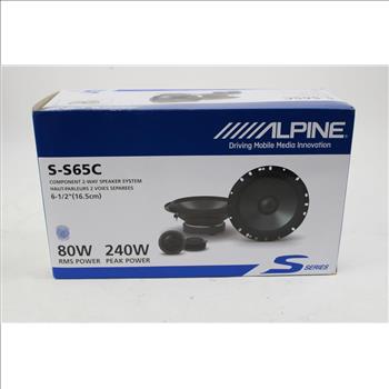 Alpine S-S65 6-1/2