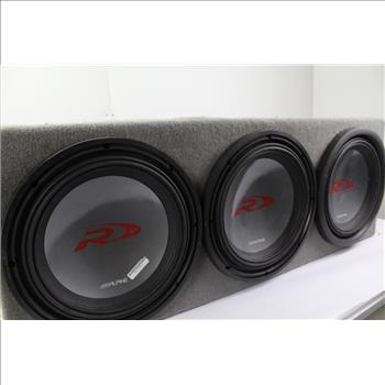 Alpine Type R Speakers In Speakerbox