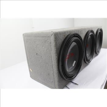 Alpine Type R Speakers In Speakerbox