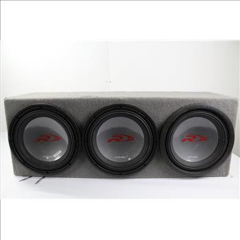 Alpine Type R Speakers In Speakerbox