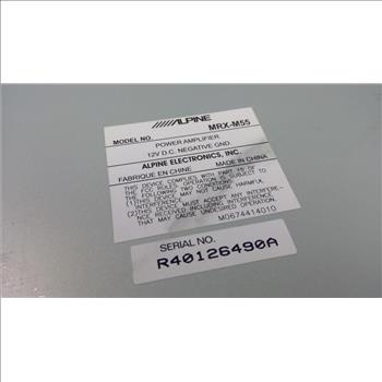 Alpine XPower Mono Subwoofer Amplifier