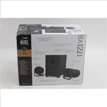 Altec Lansing 2.1 Speaker System, BX1221 - Black