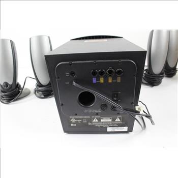 Altec Lansing ADA745 Multimedia Speaker System, 5 Items