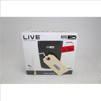 altec lansing live smart speaker