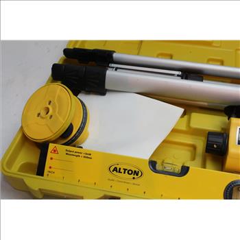 Alton Multi-beam & Rotary Laser Level 4 Pieces