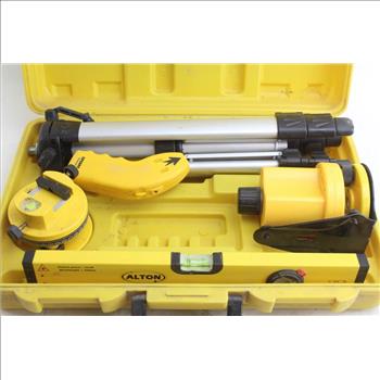 AltonTripod Multi-Beam And Rotary Laser Level Set With Sperry Receiver; 5 Pieces