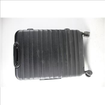 Amazon Basics Black Rolling Suitcase