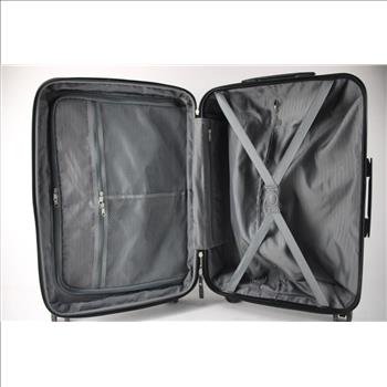 Amazon Basics Black Rolling Suitcase