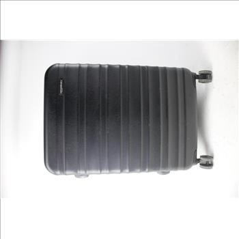 Amazon Basics Black Rolling Suitcase