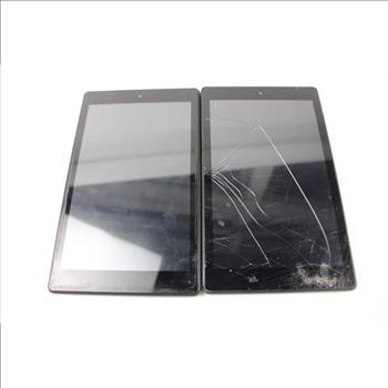 Amazon Fire Tablet Lot, 2 Pieces