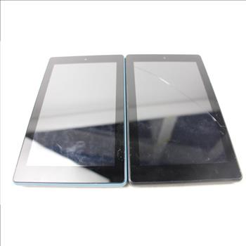 Amazon Fire Tablet Lot, 2 Pieces