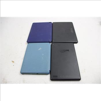 Amazon Fire Tablets And Kindle E-Reader, 4 Pieces