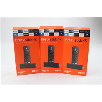 Amazon FireTV Stick 4K (3 Pieces)