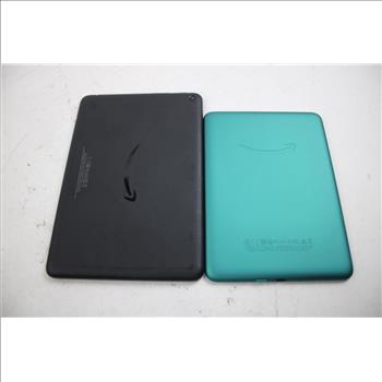 Amazon Kindle, Amazon Fire Tablet, 2 Pieces, Sold For Parts