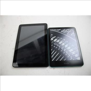Amazon Kindle, Amazon Fire Tablet, 2 Pieces, Sold For Parts