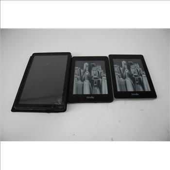 Amazon Kindle And More Tablet Bulk Lot, 5 Pieces