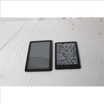 Amazon Kindle, Fire Tablet Bulk Lot, 2 Pieces, SOLD FOR PARTS