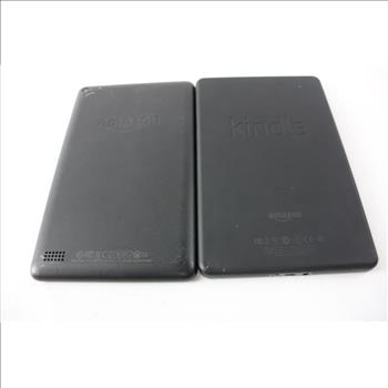 Amazon Kindle Pair 5th Generation SV98LN & 1st Generation D01400