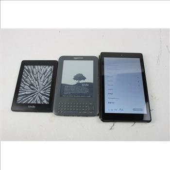 Amazon, Kindle, Tablet, 3 Pieces