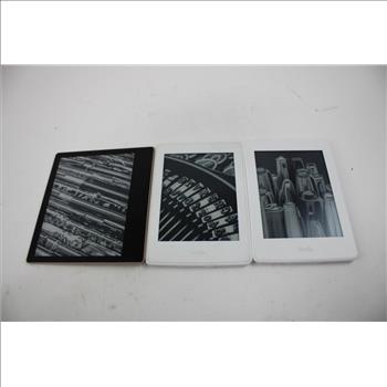 Amazon Kindle Tablet Bulk Lot, 3 Pieces, SOLD FOR PARTS