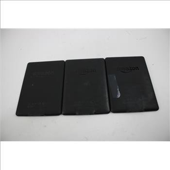 Amazon Kindle Tablet Bulk Lot, 3 Pieces, Sold For Parts