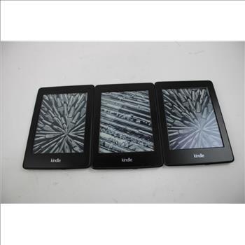Amazon Kindle Tablet Bulk Lot, 3 Pieces, Sold For Parts