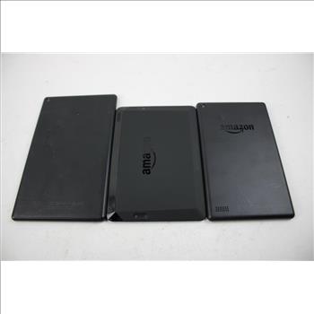 Amazon Tablet Bulk Lot, 3 Pieces, Sold For Parts