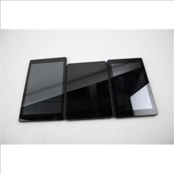 Amazon Tablet Bulk Lot, 3 Pieces, Sold For Parts
