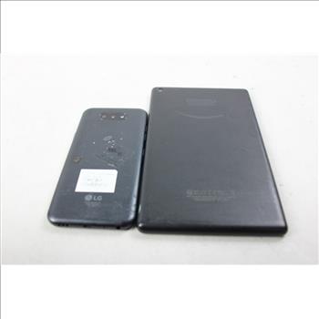Amazon Tablet, Lg Phone, 4 Pieces, Sold For Parts