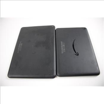 Amazon Tablet Lot, 2 Pieces