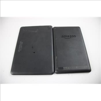 Amazon Tablet Lot, 2 Pieces