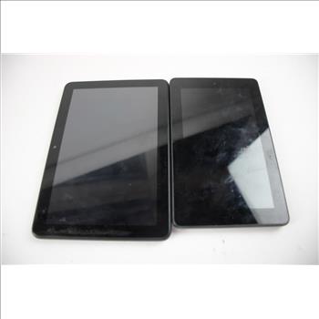 Amazon Tablet Lot, 2 Pieces