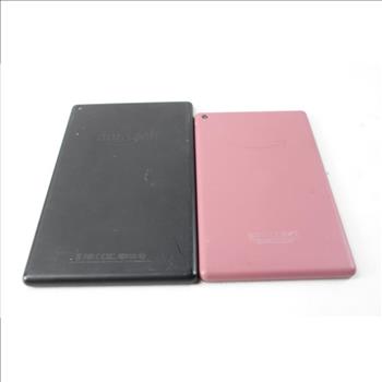 Amazon Tablet Lot, 2 Pieces