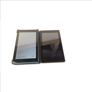 Amazon Tablet Lot, 2 Pieces