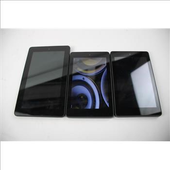 Amazon Tablet Lot, 3 Pieces