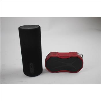 Amazon Tap Black Bluetooth Speaker, Altec Lansing Mini Bluetooth Speaker, 2 Pieces