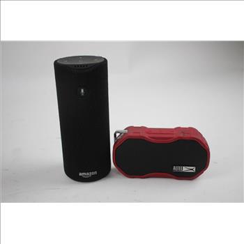 Amazon Tap Black Bluetooth Speaker, Altec Lansing Mini Bluetooth Speaker, 2 Pieces